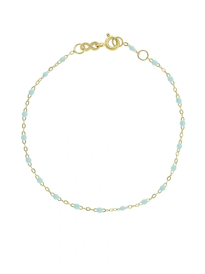 Shop Gigi Clozeau 18kt Yellow Gold Bead Classic Gigi Bracelet In Yg/lagn