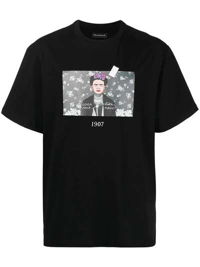 Shop Throwback Frida T-shirt In Black