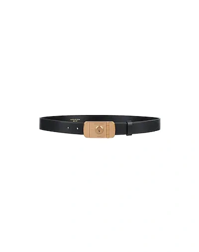 Shop Dunhill Man Belt Black Size 40 Soft Leather