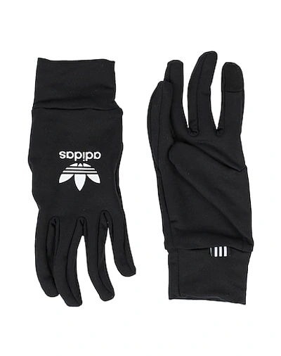 Shop Adidas Originals Gloves In Black