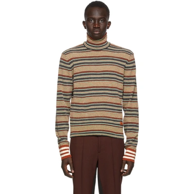 Wales Bonner Multicolor Adidas Originals Edition Striped Turtleneck |  ModeSens