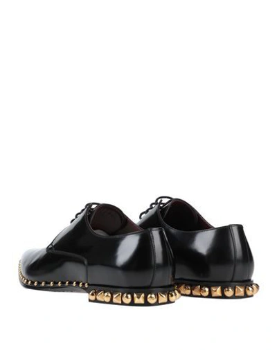 Shop Dolce & Gabbana Man Lace-up Shoes Black Size 9 Soft Leather