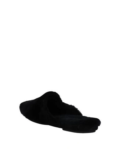 Shop Dolce & Gabbana Slippers In Black