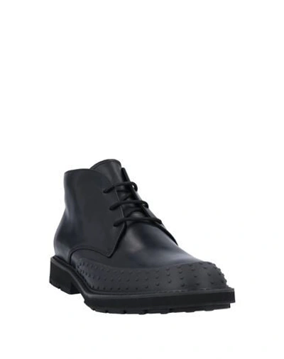 Tod's Ankle Boots In Black