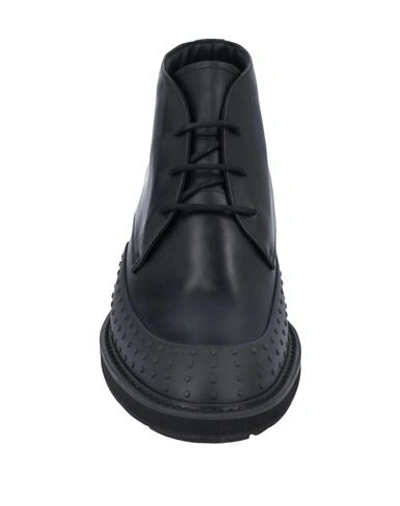 Tod's Ankle Boots In Black