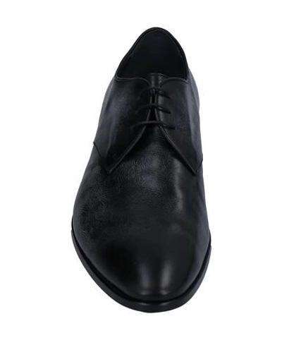 Shop Alberto Guardiani Lace-up Shoes In Black