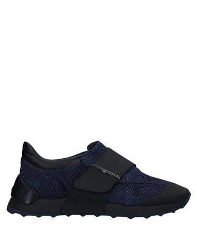 Shop Alberto Guardiani Sneakers In Blue