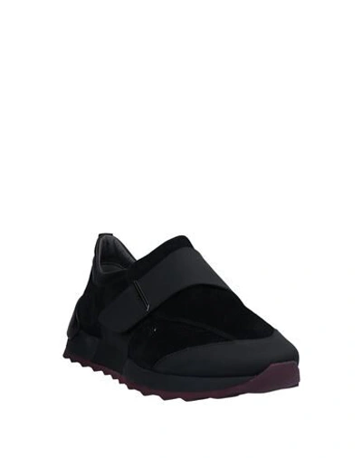 Shop Alberto Guardiani Sneakers In Black