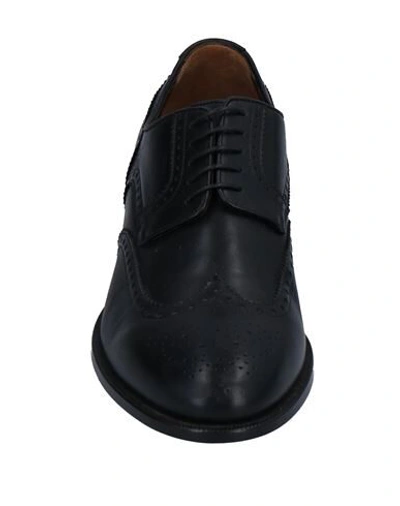 Shop A.testoni Lace-up Shoes In Black