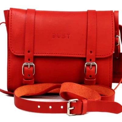 Shop The Dust Company Mod 134 Crossbody In Cuoio Red