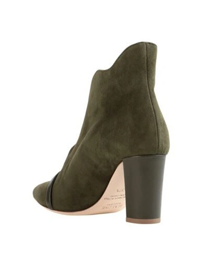 Shop Malone Souliers Ankle Boots In Military Green