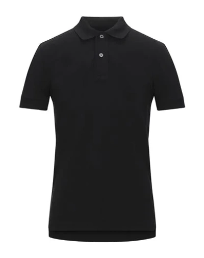 Shop Tom Ford Polo Shirt In Black