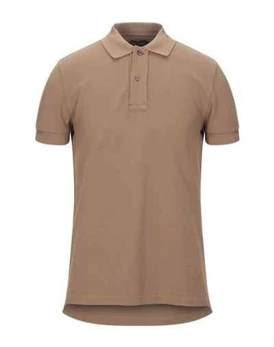 Shop Tom Ford Polo Shirt In Brown