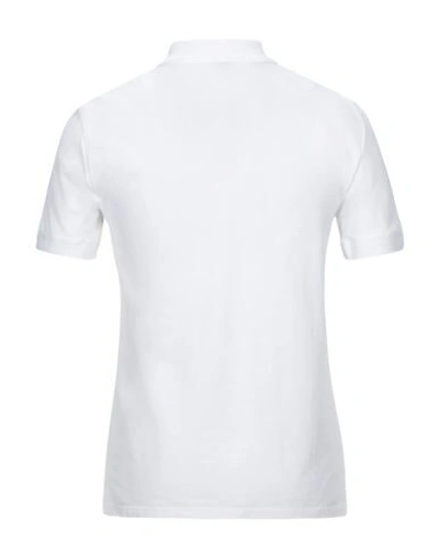 Shop Alexander Mcqueen Polo Shirts In White