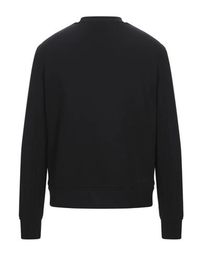 Shop Neil Barrett Man Sweatshirt Black Size M Cotton, Polyester, Elastane