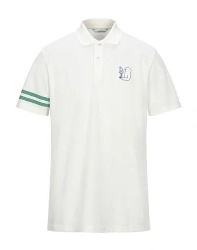 Shop Band Of Outsiders Polo Shirts In Ivory