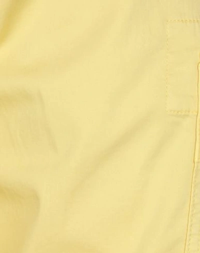 Shop Department 5 Man Pants Yellow Size 32 Cotton, Elastane