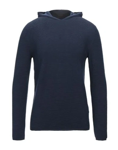 Shop Altea Man Sweater Midnight Blue Size M Cotton