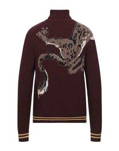 Shop Dolce & Gabbana Turtlenecks In Maroon