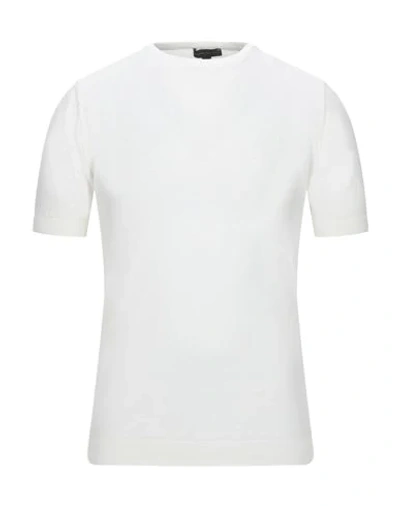 Shop Alessandro Dell'acqua Sweaters In White