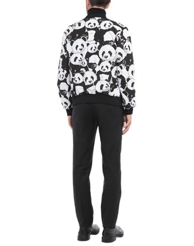 Shop Dolce & Gabbana Man Jacket Black Size 42 Polyester, Silk, Elastane