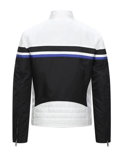 Shop Versace Biker Jacket In Black