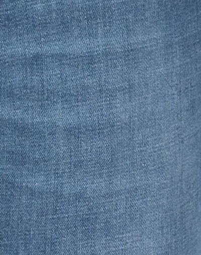 Shop Mauro Grifoni Man Denim Pants Blue Size 31 Polyester, Cotton