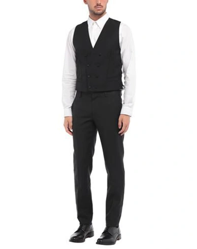 Shop Dolce & Gabbana Vests In Black