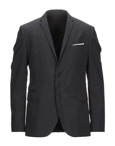 Shop Neil Barrett Suit Jackets In Black