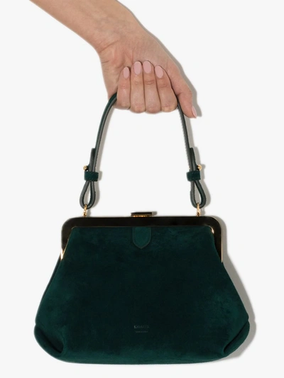 Shop Khaite 'green Agnes' Handtasche