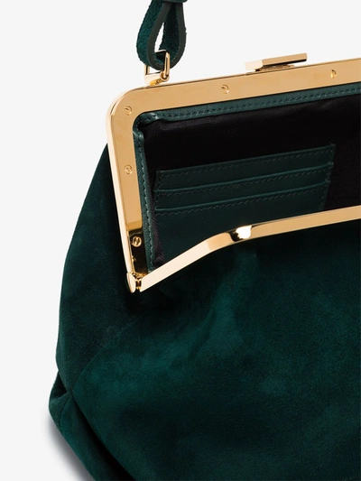 Shop Khaite 'green Agnes' Handtasche