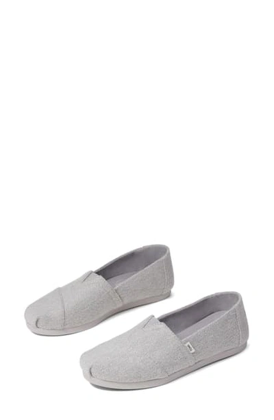 Shop Toms Alpargata Slip-on In Grey