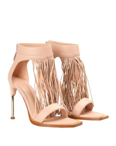 Shop Alexander Mcqueen Sandals In Pink