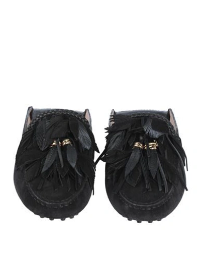 Shop Tod's Woman Mules & Clogs Black Size 7.5 Leather