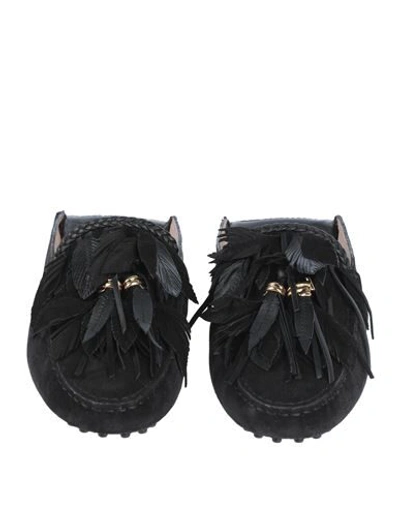 Tod's Woman Mules & Clogs Black Size 6 Leather In Black