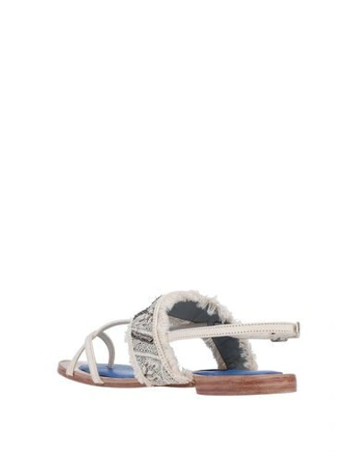 Meher Kakalia Flip Flops In Ivory