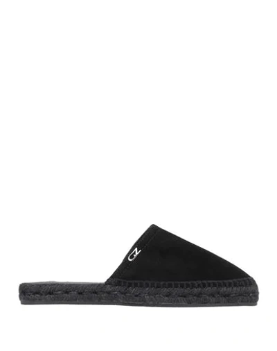 Giuseppe Zanotti Woman Espadrilles Black Size 5 Leather In Black