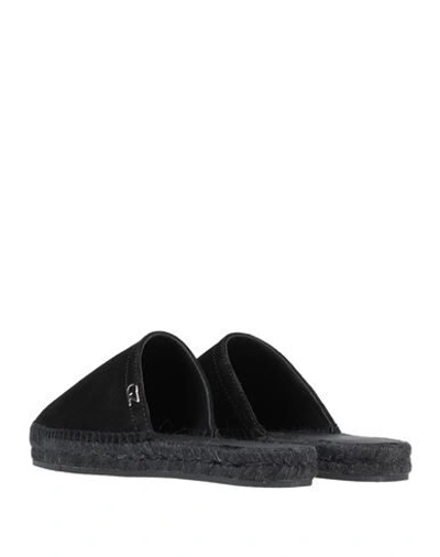 Giuseppe Zanotti Woman Espadrilles Black Size 5 Leather In Black