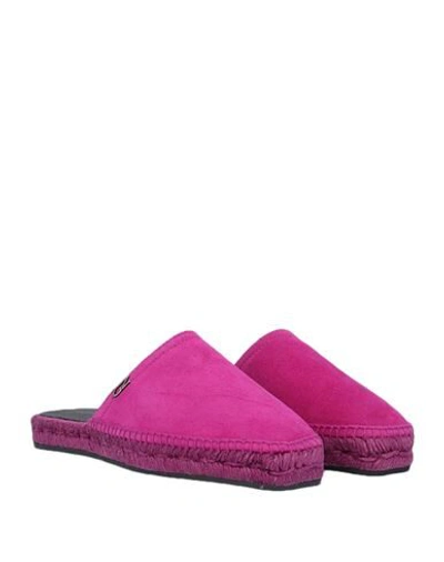 Giuseppe Zanotti Woman Espadrilles Mauve Size 5 Leather In Purple