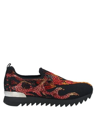 Shop Philipp Plein Sneakers In Black