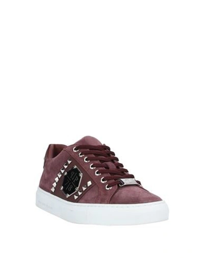 Philipp Plein Sneakers In Deep Purple