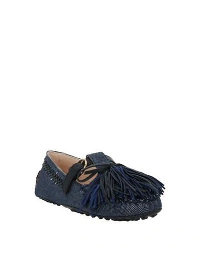 Tod's Loafers In Blue