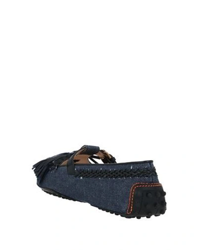 Tod's Loafers In Blue