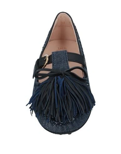 Tod's Loafers In Blue