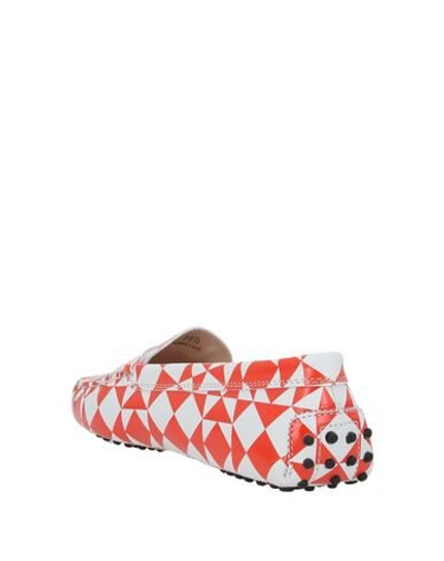 Tod's Loafers In Red