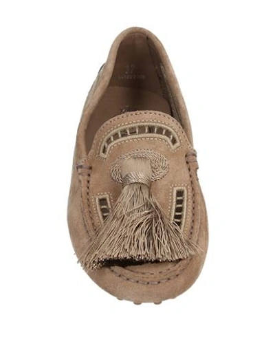 Tod's Loafers In Beige