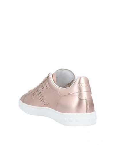 Tod's Sneakers In Orange