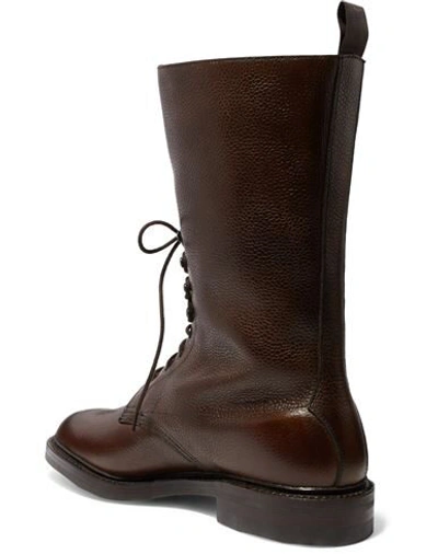 Shop Purdey Knee Boots In Cocoa