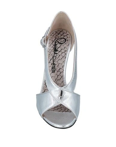 Shop Cavalli Class Sandals In Silver