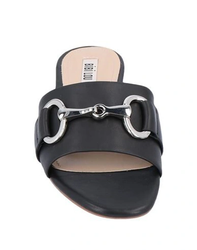 Shop Bibi Lou Woman Sandals Black Size 6 Soft Leather